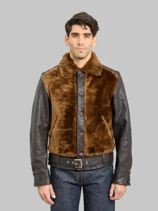 Double Helix "Conductor" Red Core Horsehide 1.8mm Black Brown