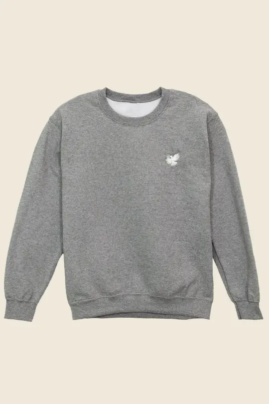 Make Peace Embroidered Sweatshirt