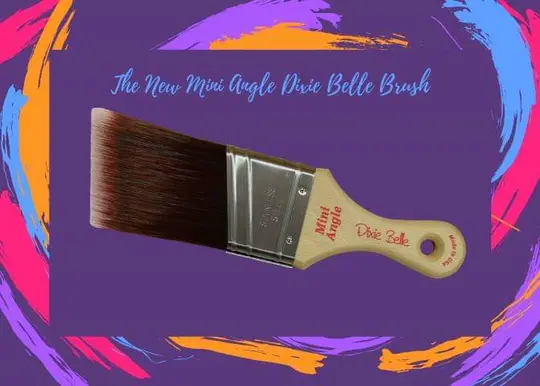 Dixie Belle Synthetic Brush Mini Angled