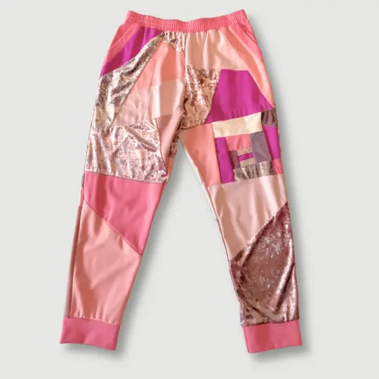 size 2x large - sample sale - pink jogger