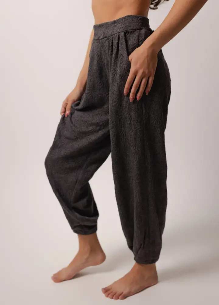 Collins Pant in Heather Charcoal