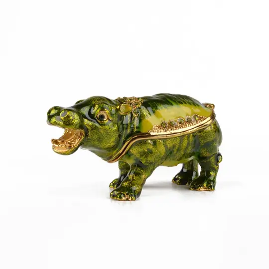 Hippopotamus Keepsake Box