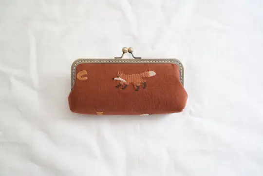 Handmade Clasp Frame Case · Fits Glasses, Pens & Everyday Essentials