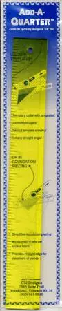 Add A-Quarter Ruler 1 1/2in x 12in