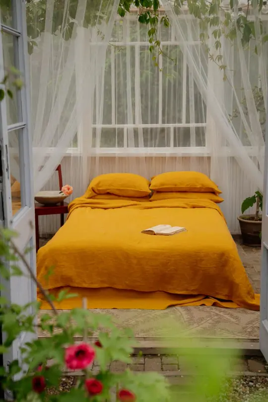Linen Duvet Cover Set (3 pcs)