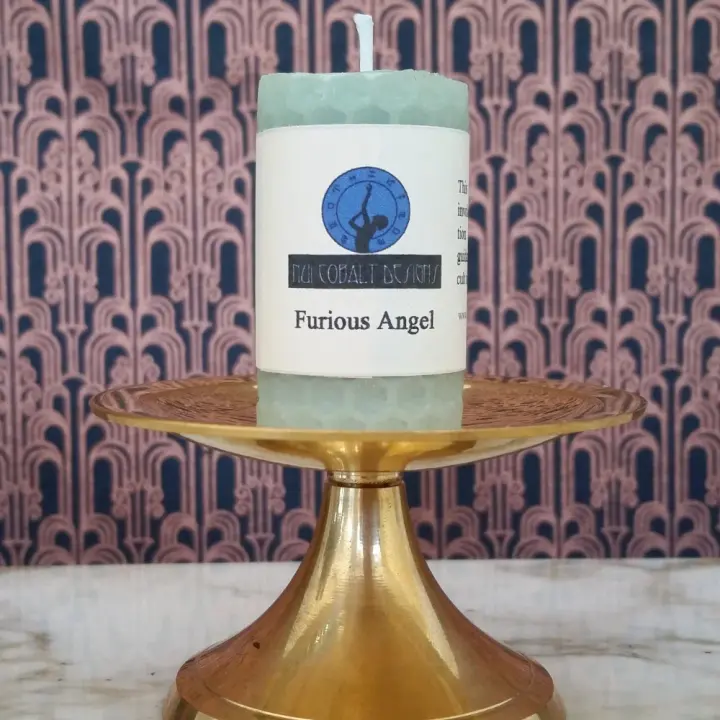 Furious Angel Mini Candle