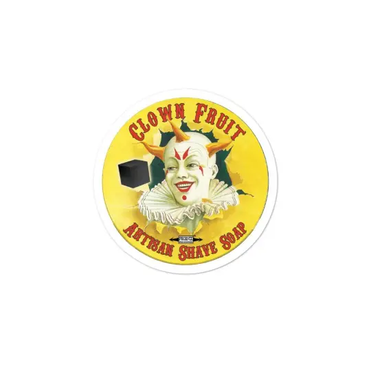 The Return Of Clown Fruit Bubble-Free Vinyl Stickers | Available in 3 Sizes!