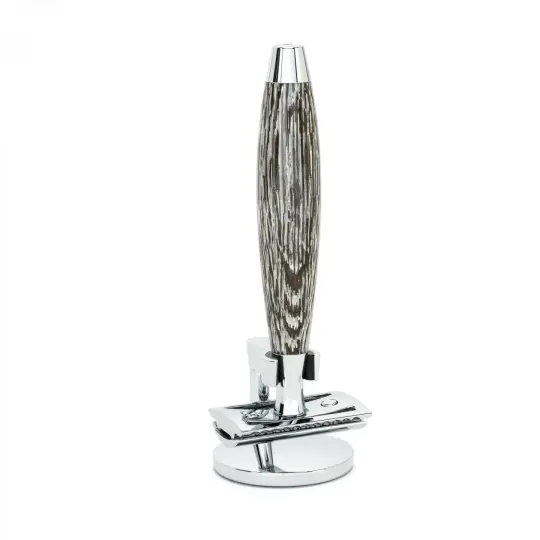 MÜHLE EDITION Safety Razor, Ancient Oak & Silver