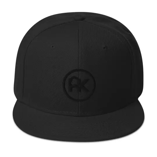 *Limited Edition* CJAK logo - Black on Black