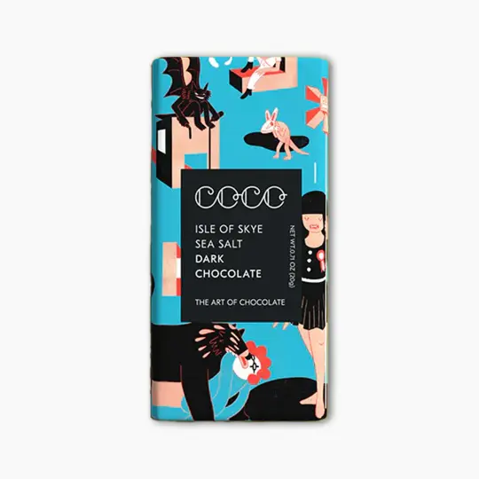 20g Isle of Skye Sea Salt Dark Chocolate