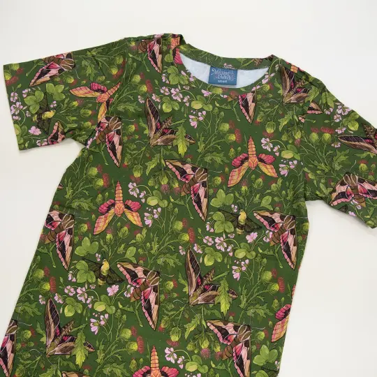 [TEE SHIRT] Hawkmoth & Thistle **New Material