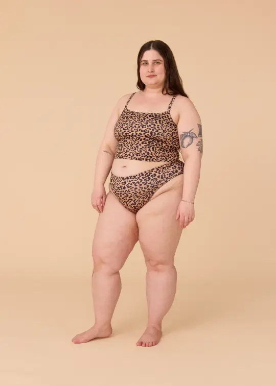THE MARGARET BOTTOMS [Mid Rise - Leopard]