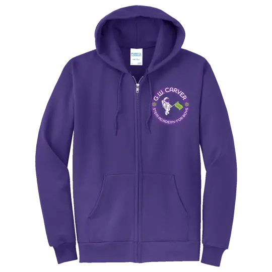 GWC STEM Academy Embroidered PC78ZH Adult Fleece Full Zip
