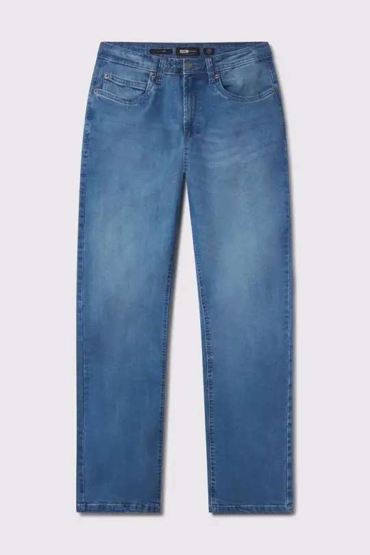 Relaxed Athletic Fit Jeans