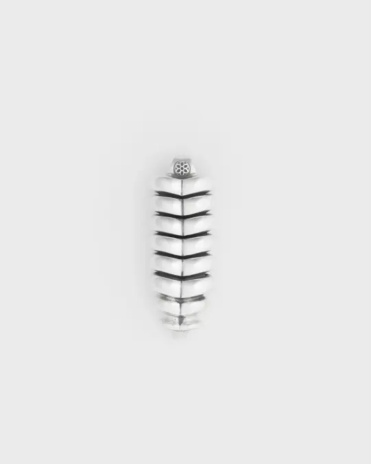 GOOD ART HLYWD Rattler Charm Large - Sterling Silver
