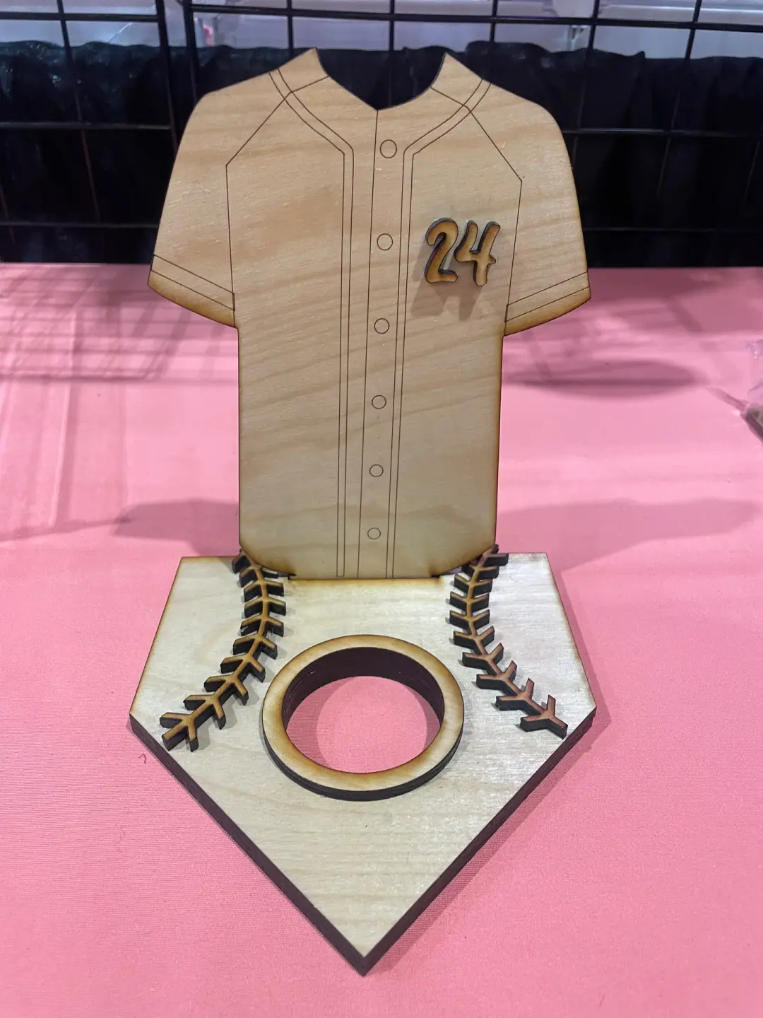 Game Ball Holder Display