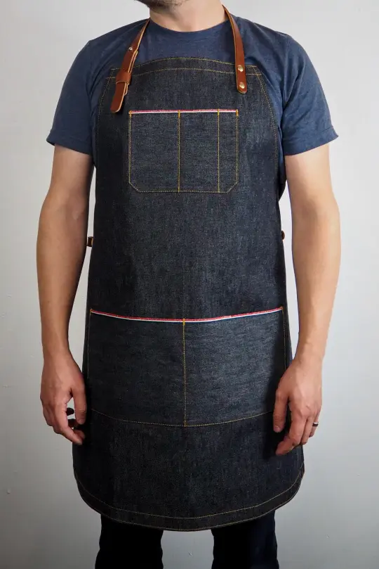 Selvedge Apron - 14oz. Vidalia Mills Denim