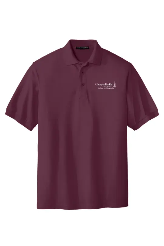 Campbellsville University Chiro EMB K500 Port Authority short sleeve polo