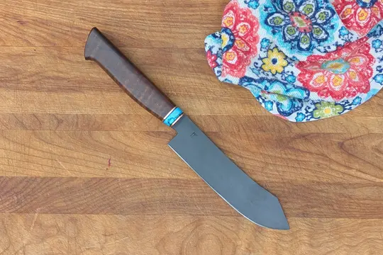 6.5″ Turquoise Bullnose Butcher Knife