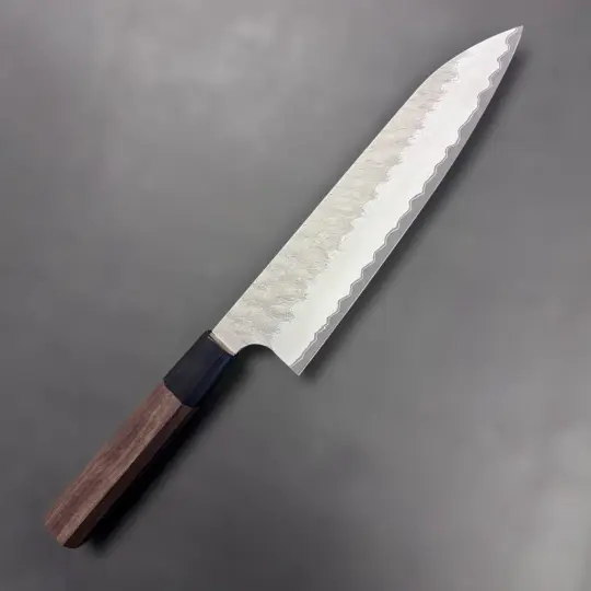 Nigara Aogami Super Migaki Tsuchime Gyuto 210mm