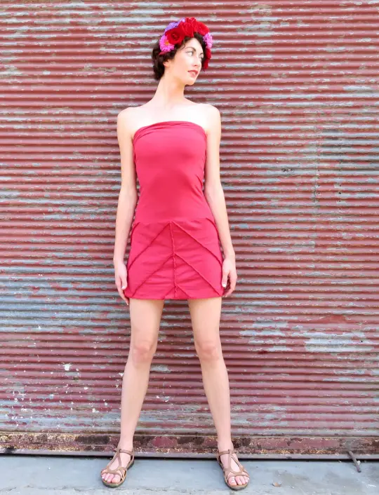 Love Me 2 Times Flora Simplicity Mini Dress