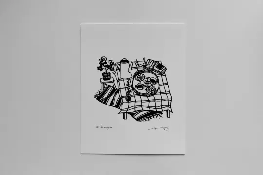 "Balkongen" 8x10" print