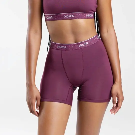 Baller High Waisted Mulberry