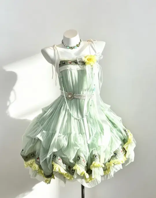 Pretty Mint Green Beaded Homecoming Dress ,A-Line Spaghetti Straps Summer Dress Cami Dress RS1095
