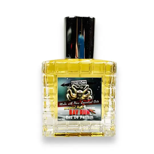 Atomic Age Bay Rum Eau De Parfum (EDP) | 30ml | 100 % Essential Oil & Oak Barrel Aged!