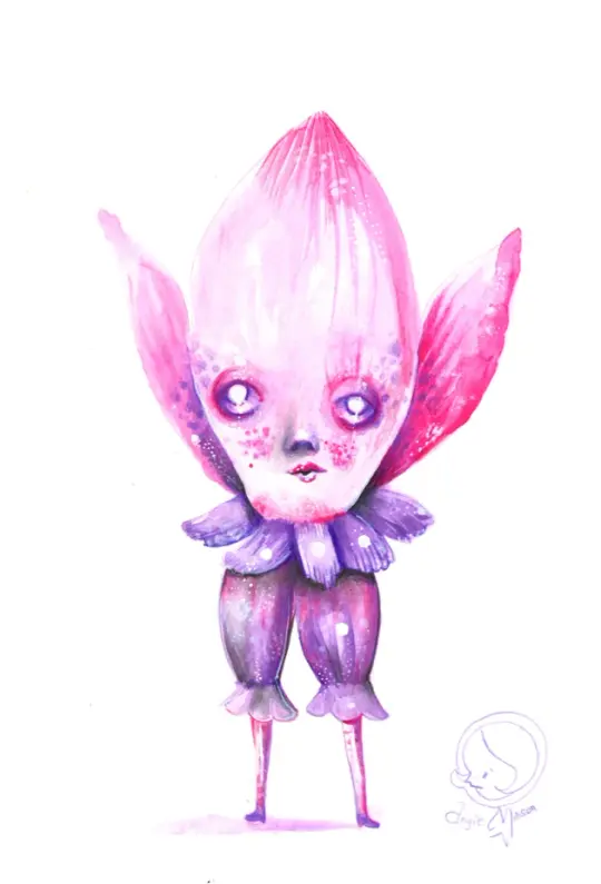 BOTANICUTIES SPECIMEN NO.7- Original Art