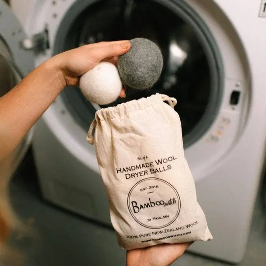 Organic Wool Dryer Balls, Set of 6