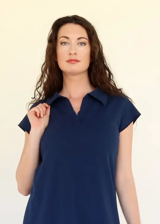 Preppy Ojai Below Knee Dress