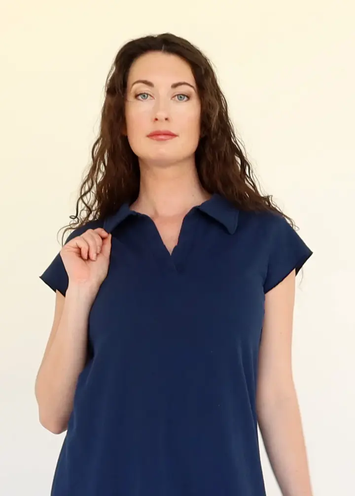Preppy Ojai Below Knee Dress
