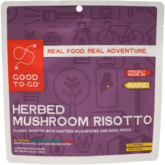 Good To-Go Herbed Mushroom Risotto