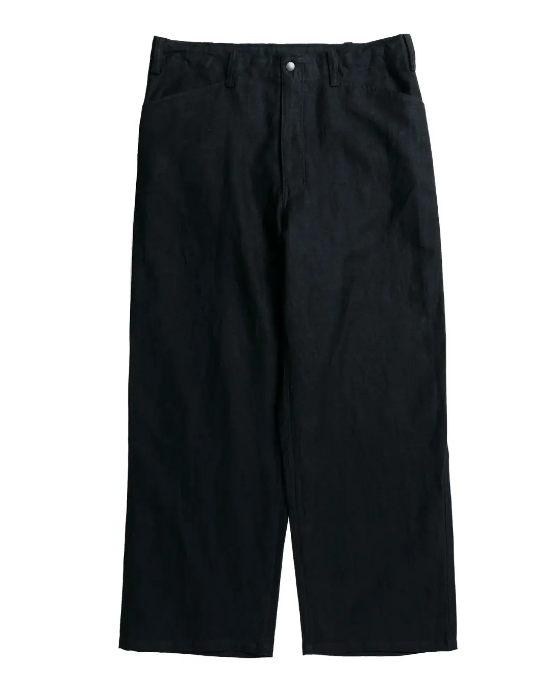 marka Type Ben Work Pants Wool Linen Moleskin Black