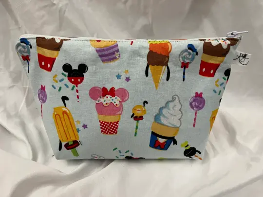 Mascot Ice Cream Zipper Pouch