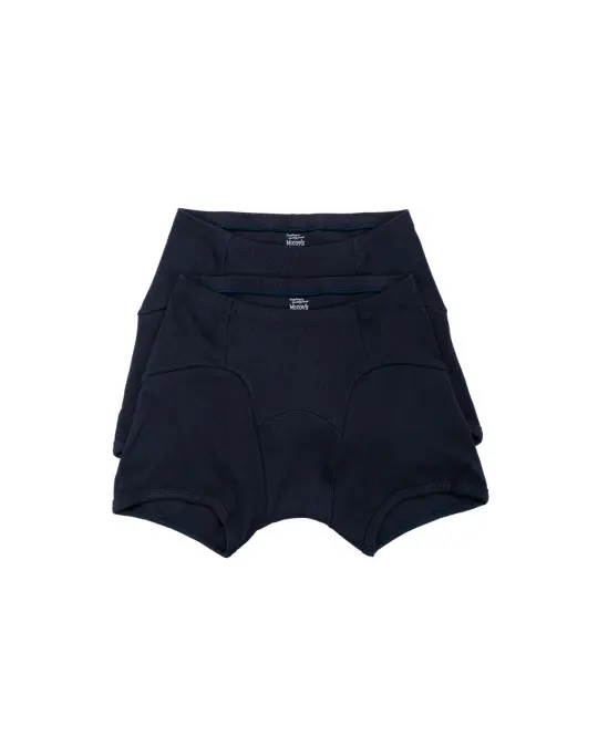 The Real McCoy's MA25103 McCoy's 2 PCs Pack Athletic Underwear Navy