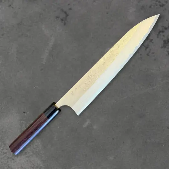 Yoshimi Kato AS Nashiji Gyuto 240mm