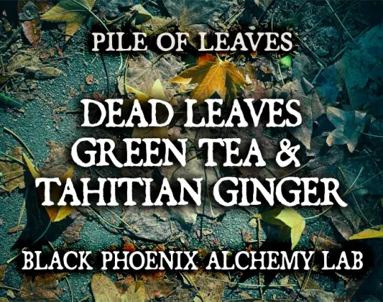 Dead Leaves, Green Tea, and Tahitian Ginger Perfume Oil