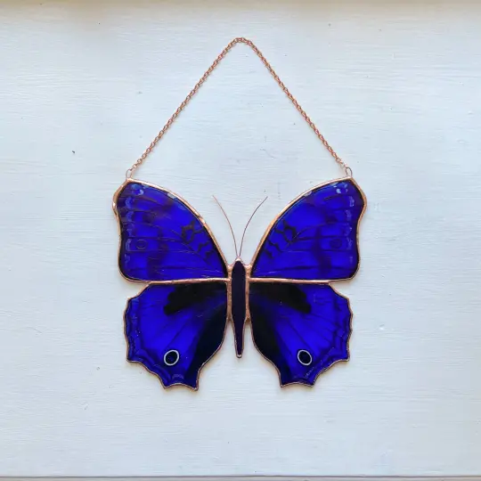 Royal Blue Butterfly