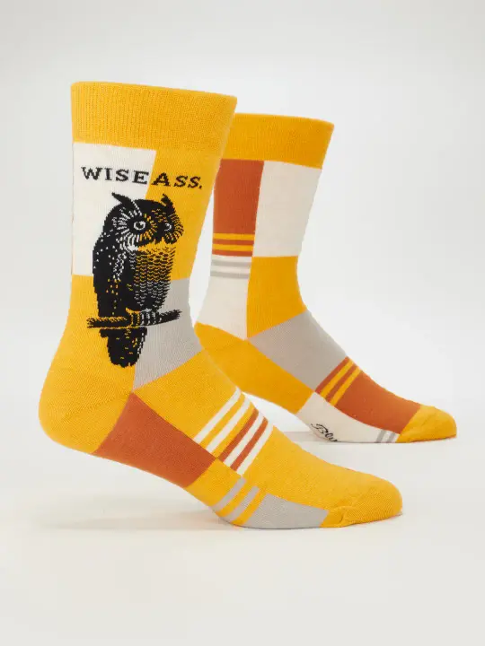 Wiseass Blue Q Socks - Men's
