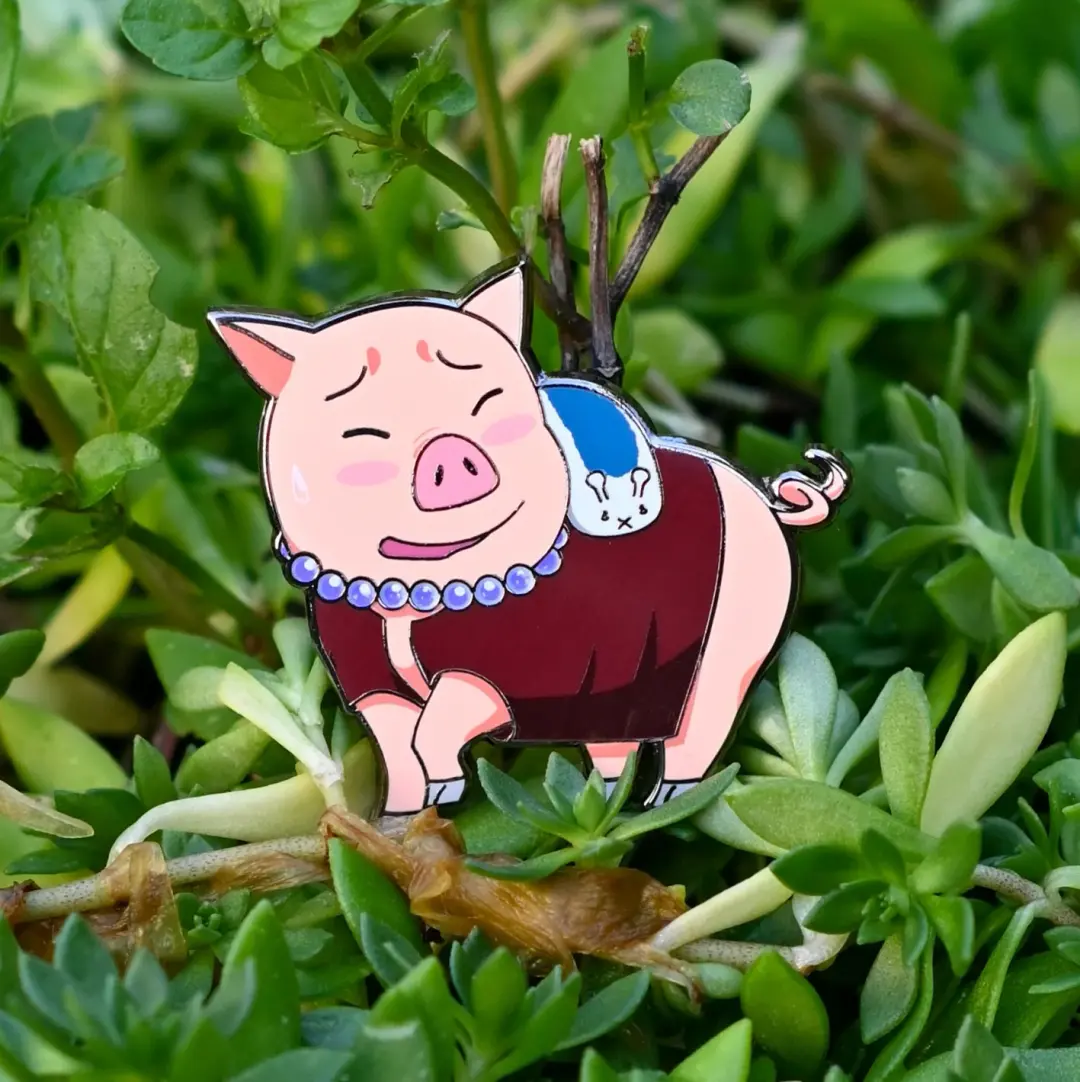 Unlikely Buddies Pin