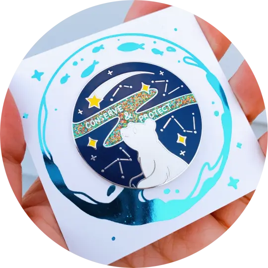 Conserve & Protect Enamel Pin