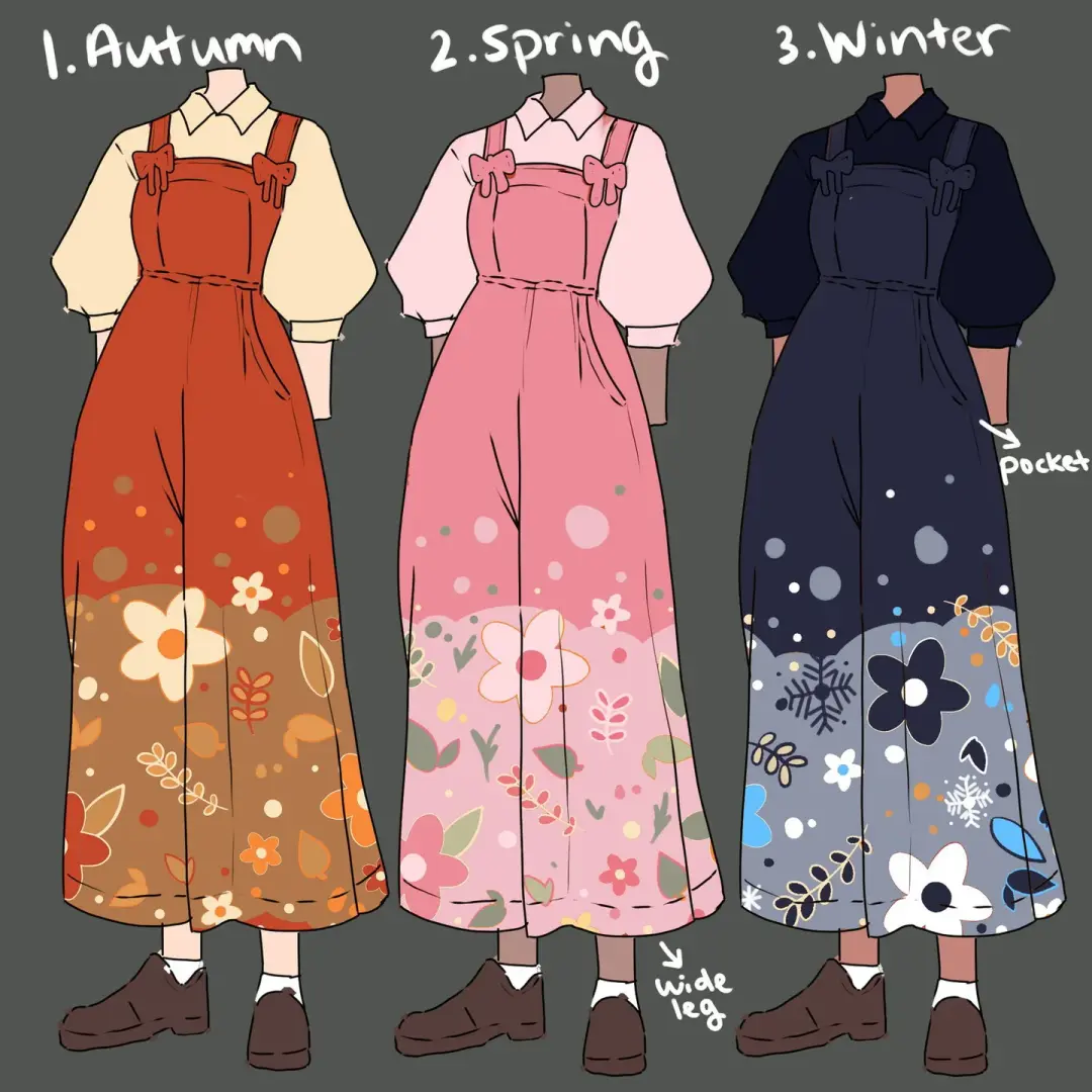 (Interest Check) Wide-Leg Overalls (In Development)