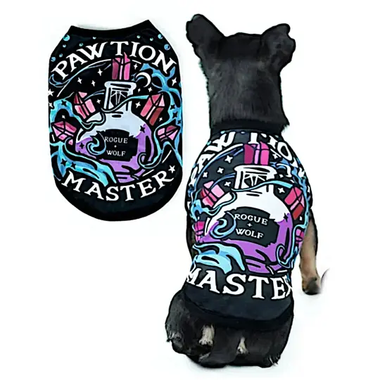 Pawfection Pet Vest in Purple & Black for Cats and Dogs
