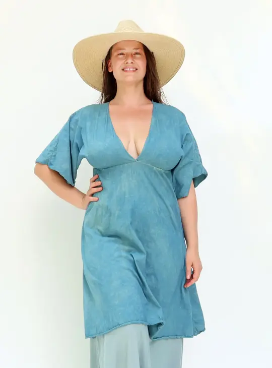 Kimono Empire Wanderer Short Dress