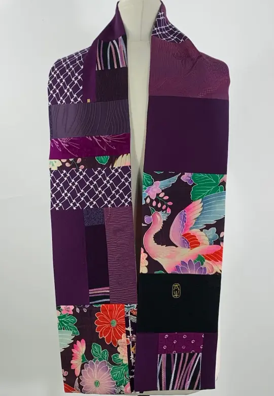 Purple Float Scarf