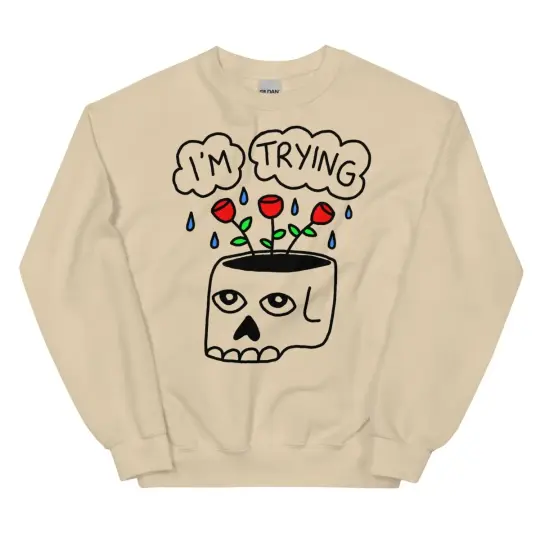 I'm trying sweatshirt