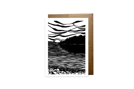 "Morning Sunrise" card