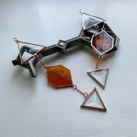 The Halls of the Mountain Suncatcher Ornament